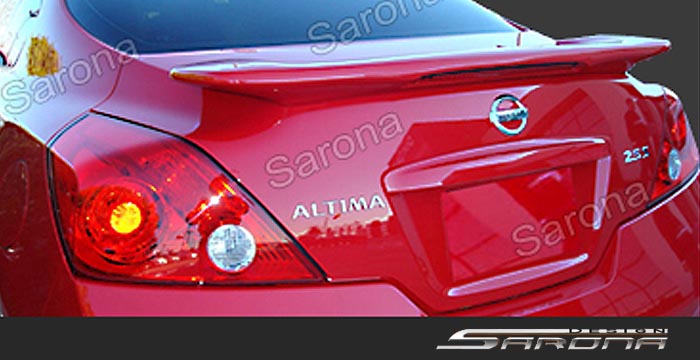 Custom Nissan Altima Trunk Wing  Coupe (2008 - 2012) - $235.00 (Manufacturer Sarona, Part #NS-035-TW)